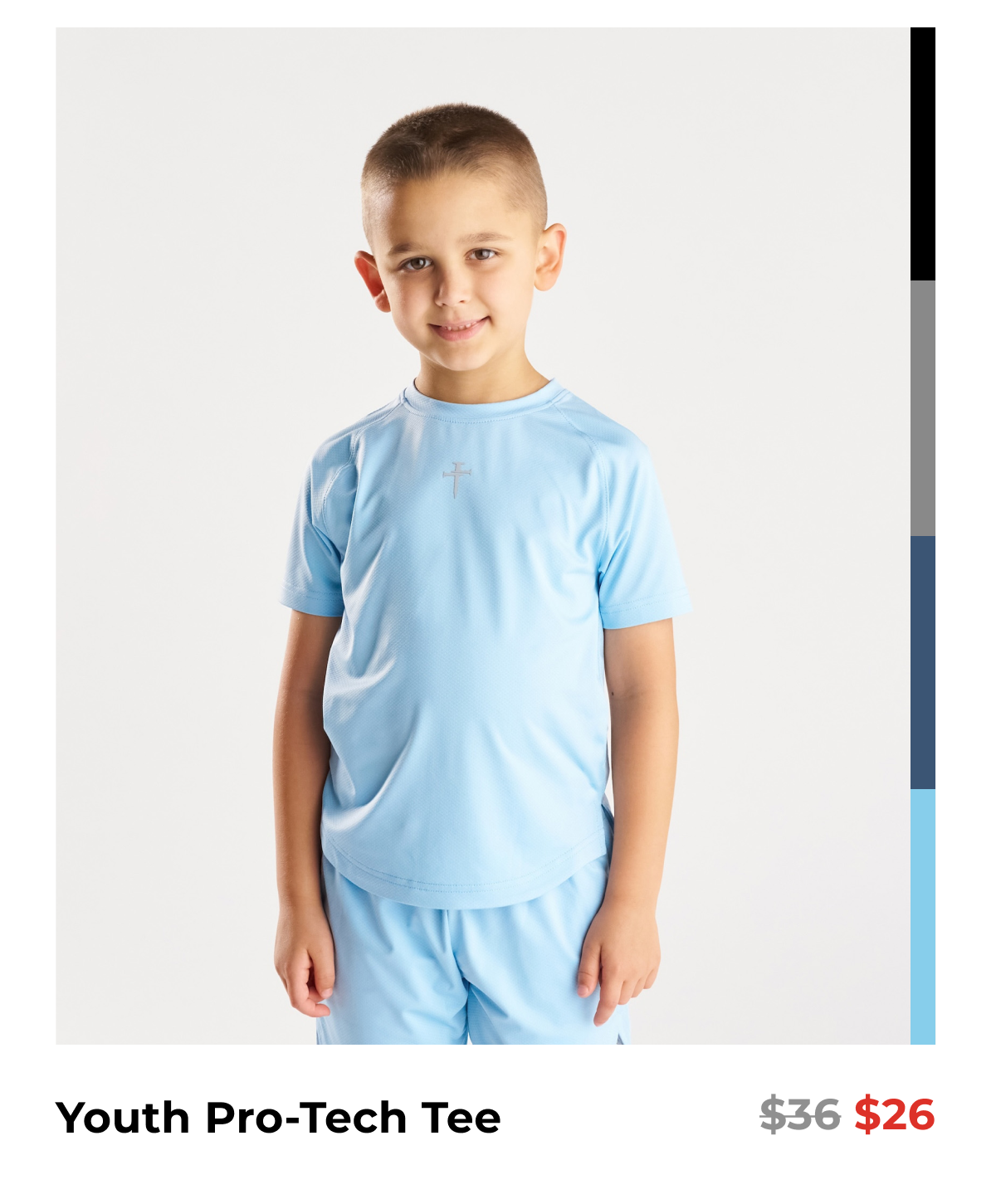 Youth Pro-Tech Tee $26