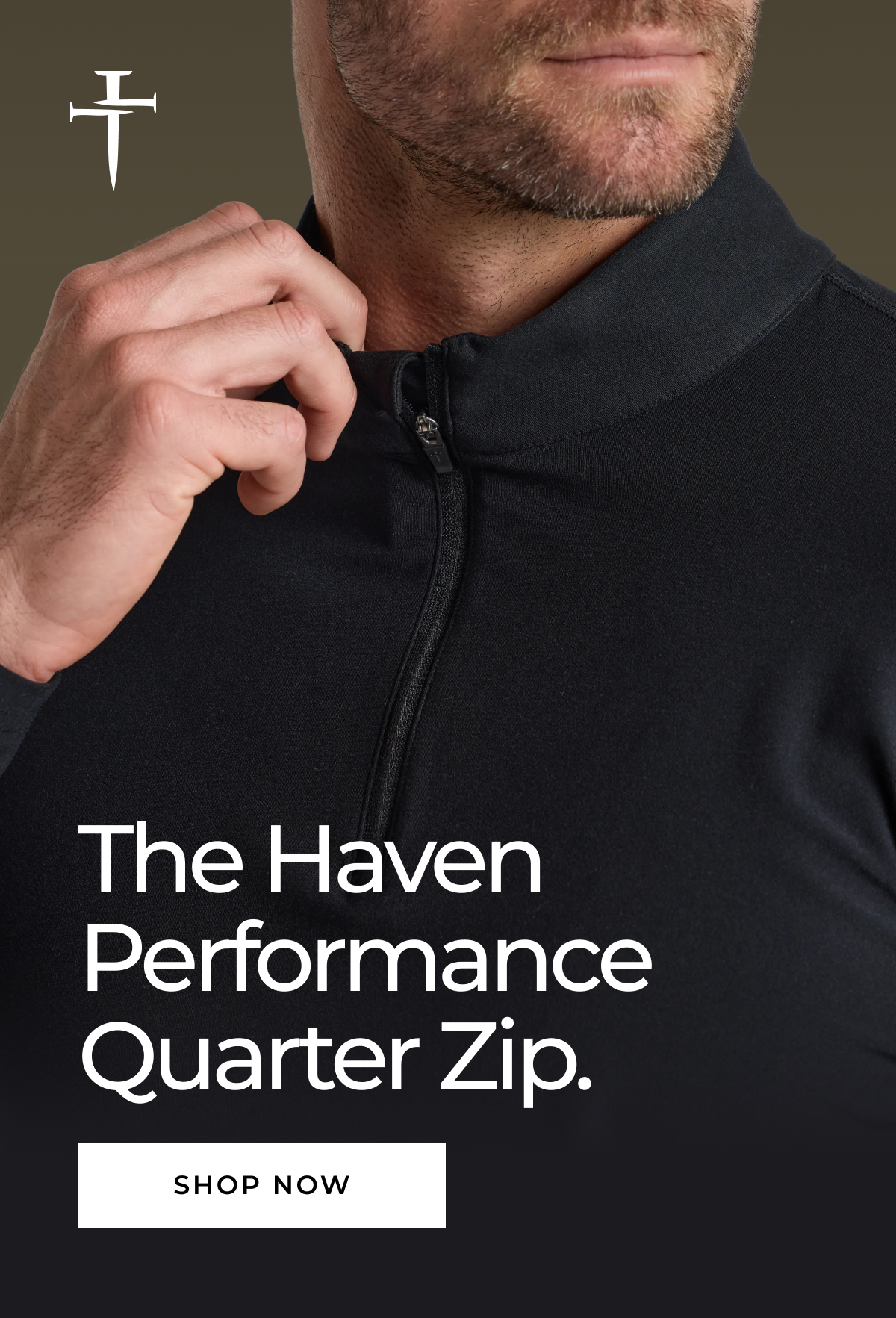 The Haven Performance Quarter Zip. SHOP NOW
