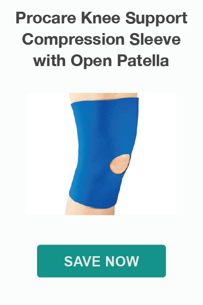 Procare Knee Support Compression Sleeve with Open Patella - Shop Now