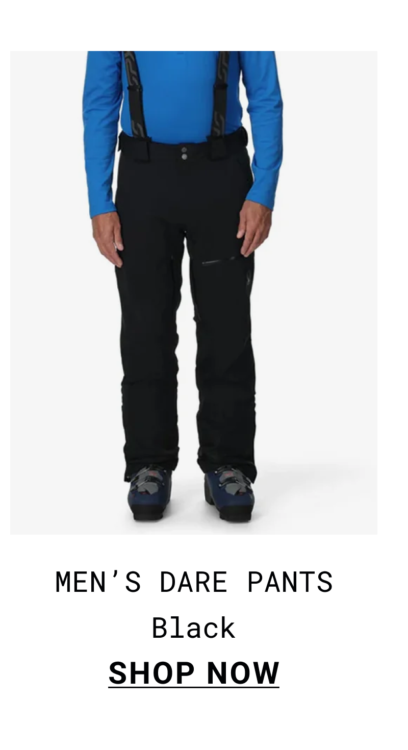 MEN'S DARE PANTS Black