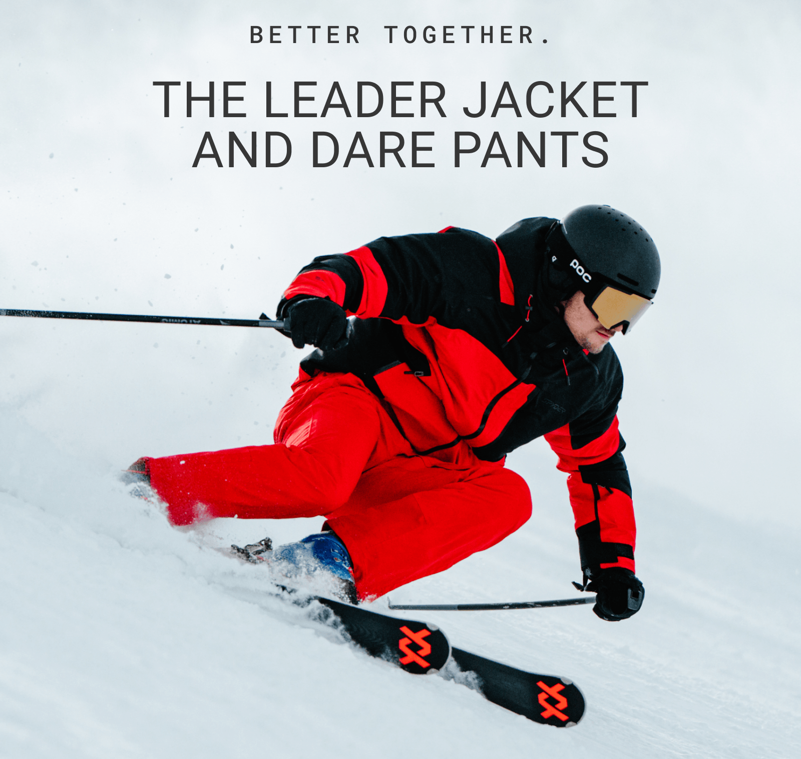 THE LEADER JACKET AND DARE PANTS
