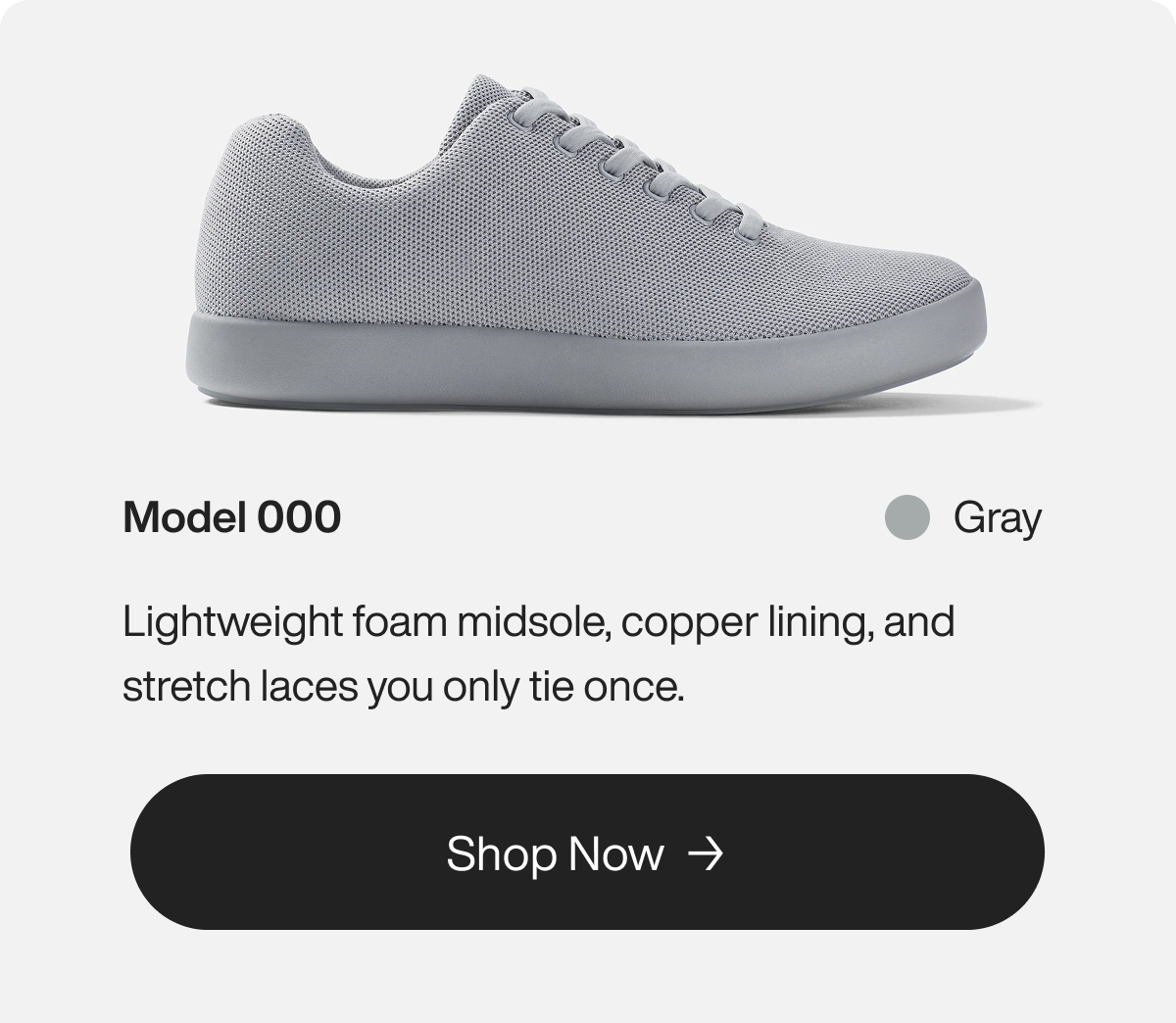 Model 000 Gray