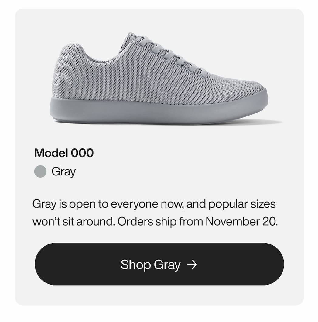 Model 000 gray