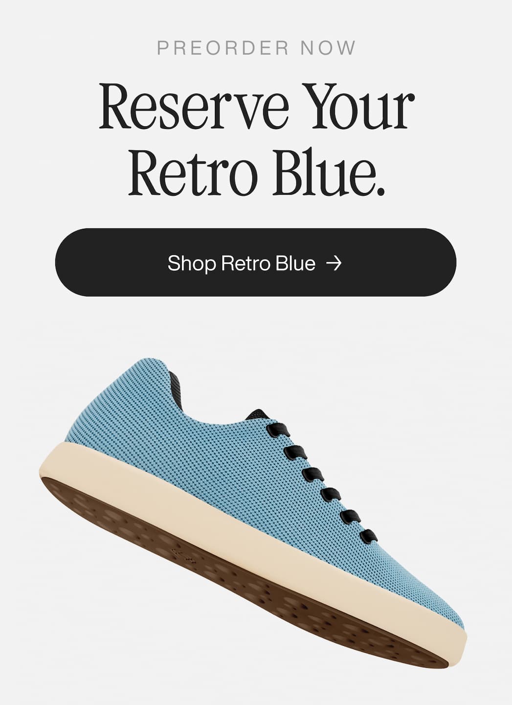 Reserve your Retro Blue.