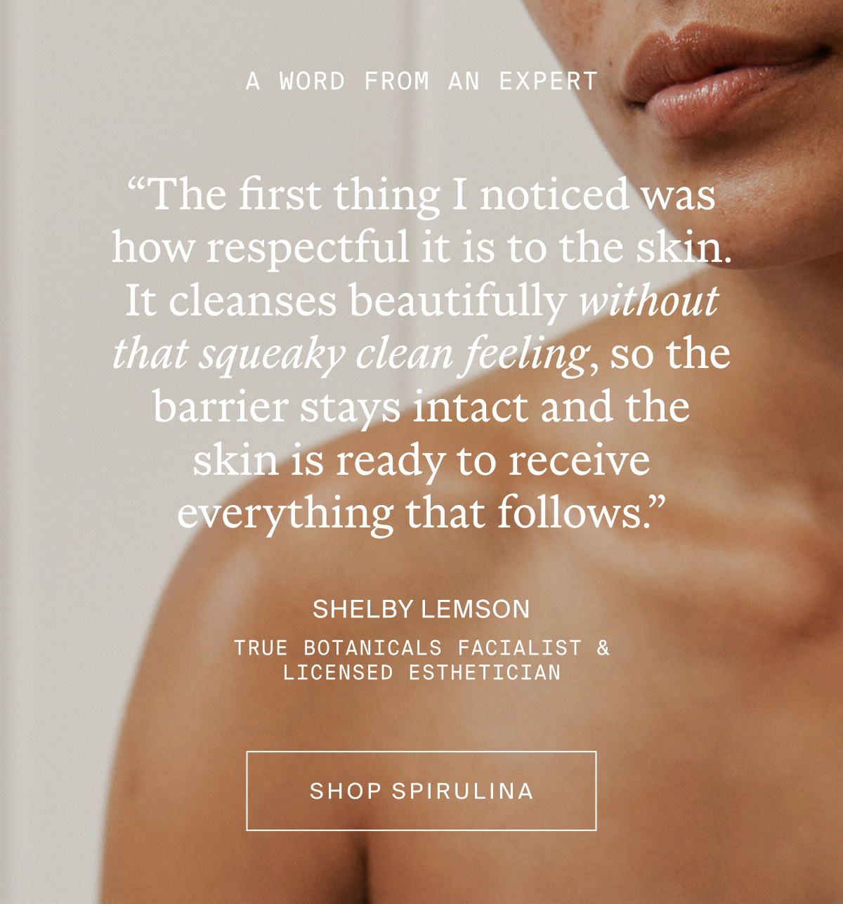 A Word from an Expert