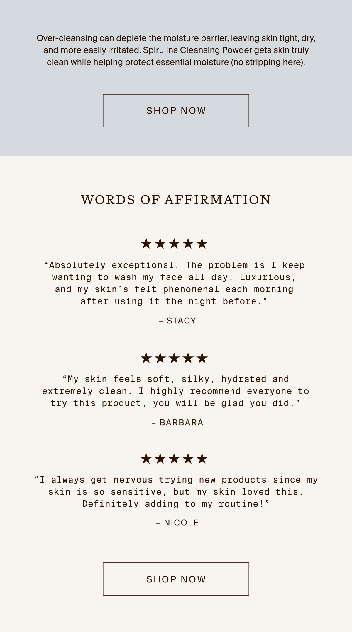 Spirulina 5 star reviews