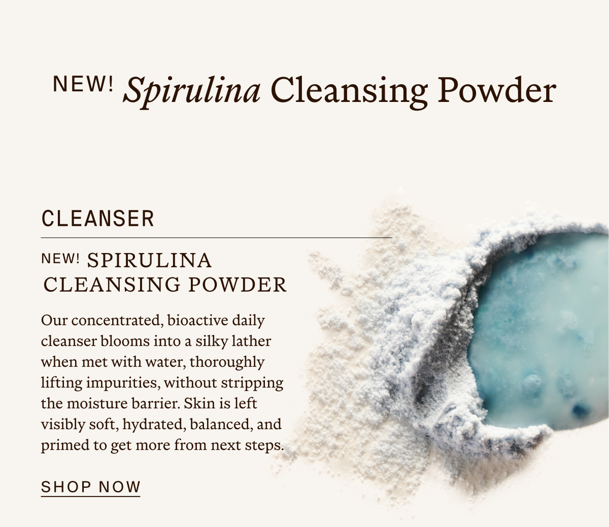 Spirulina Cleansing Powder