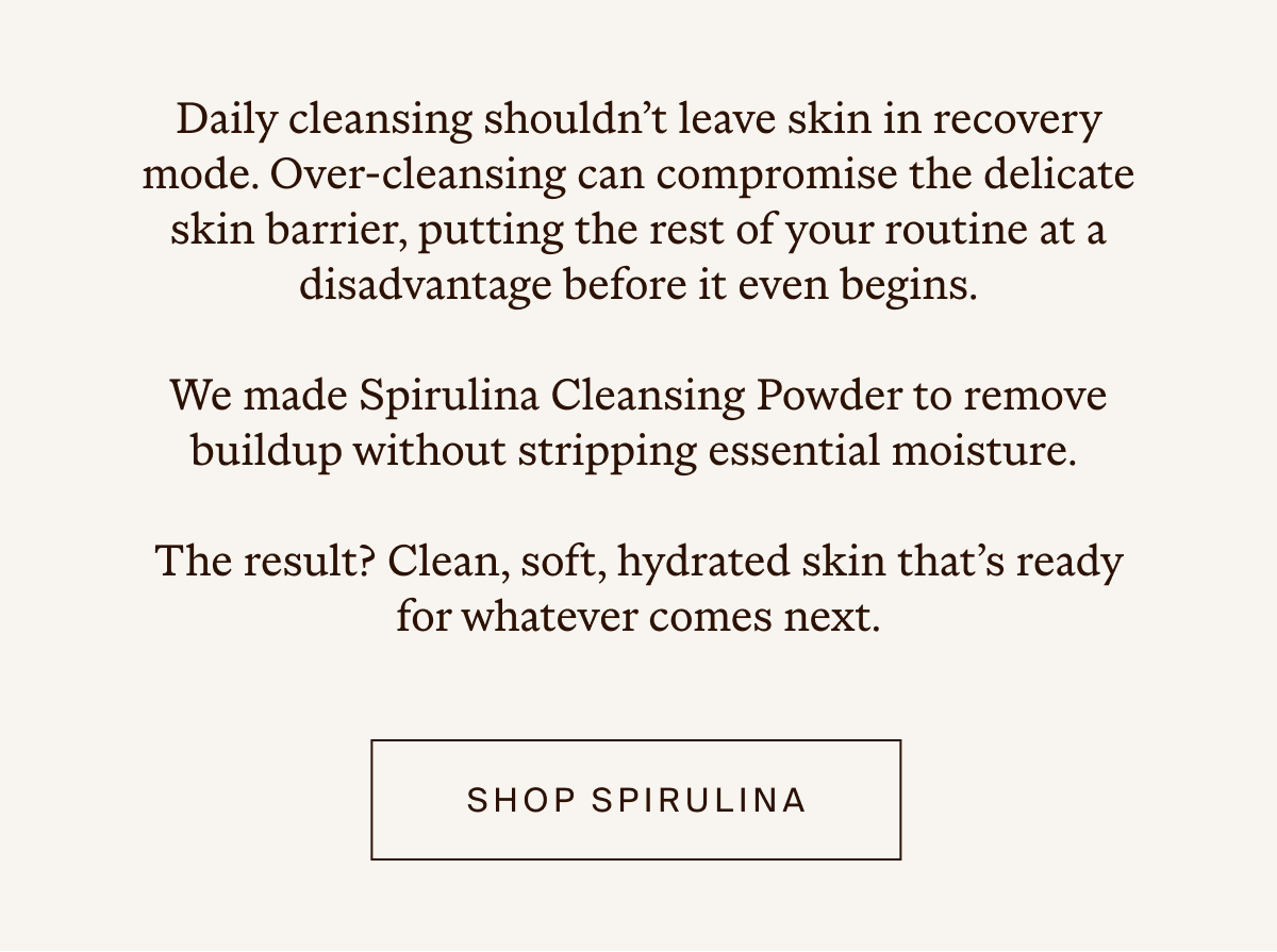 Spirulina Cleansing Powder