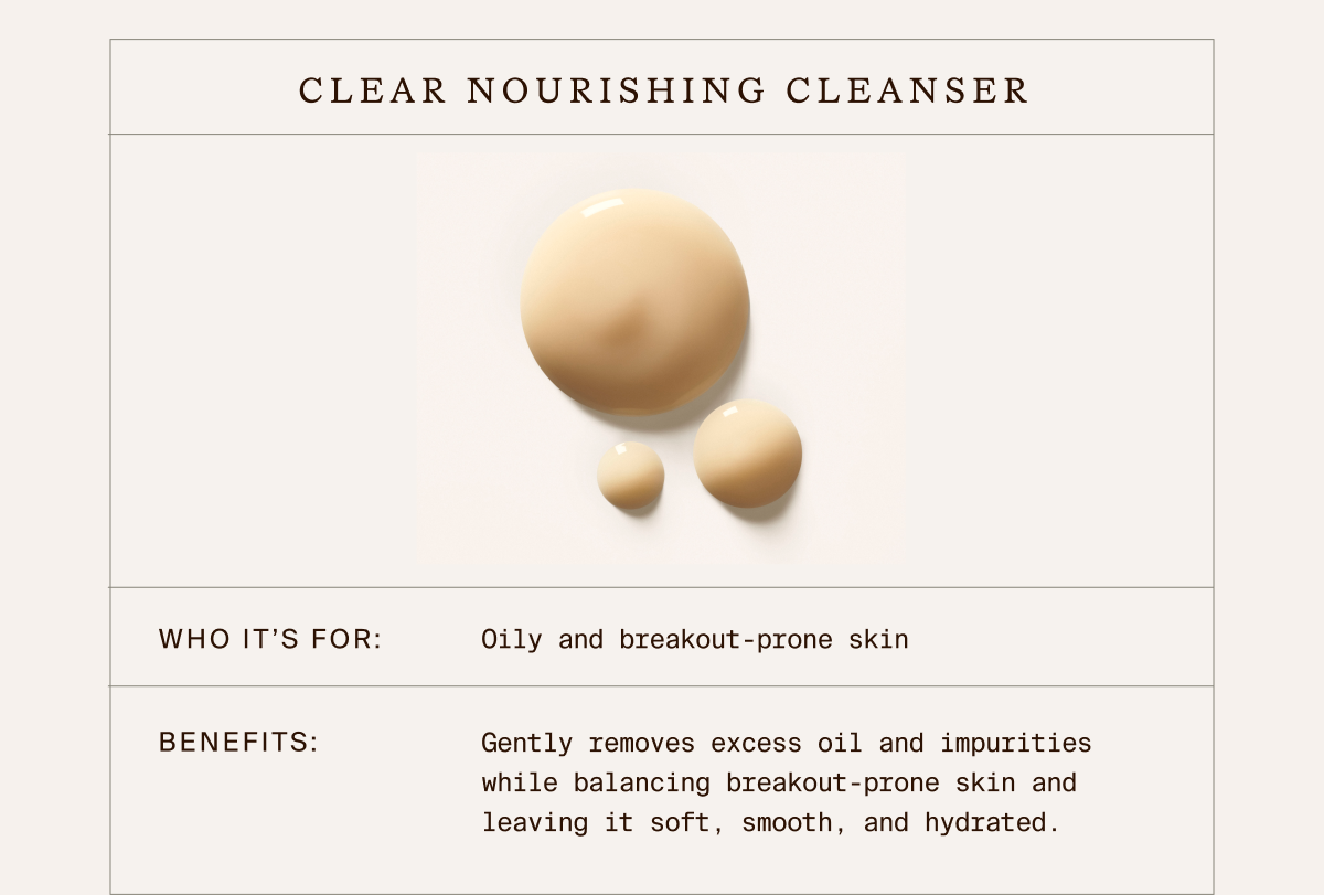 Clear Nourishing Cleanser