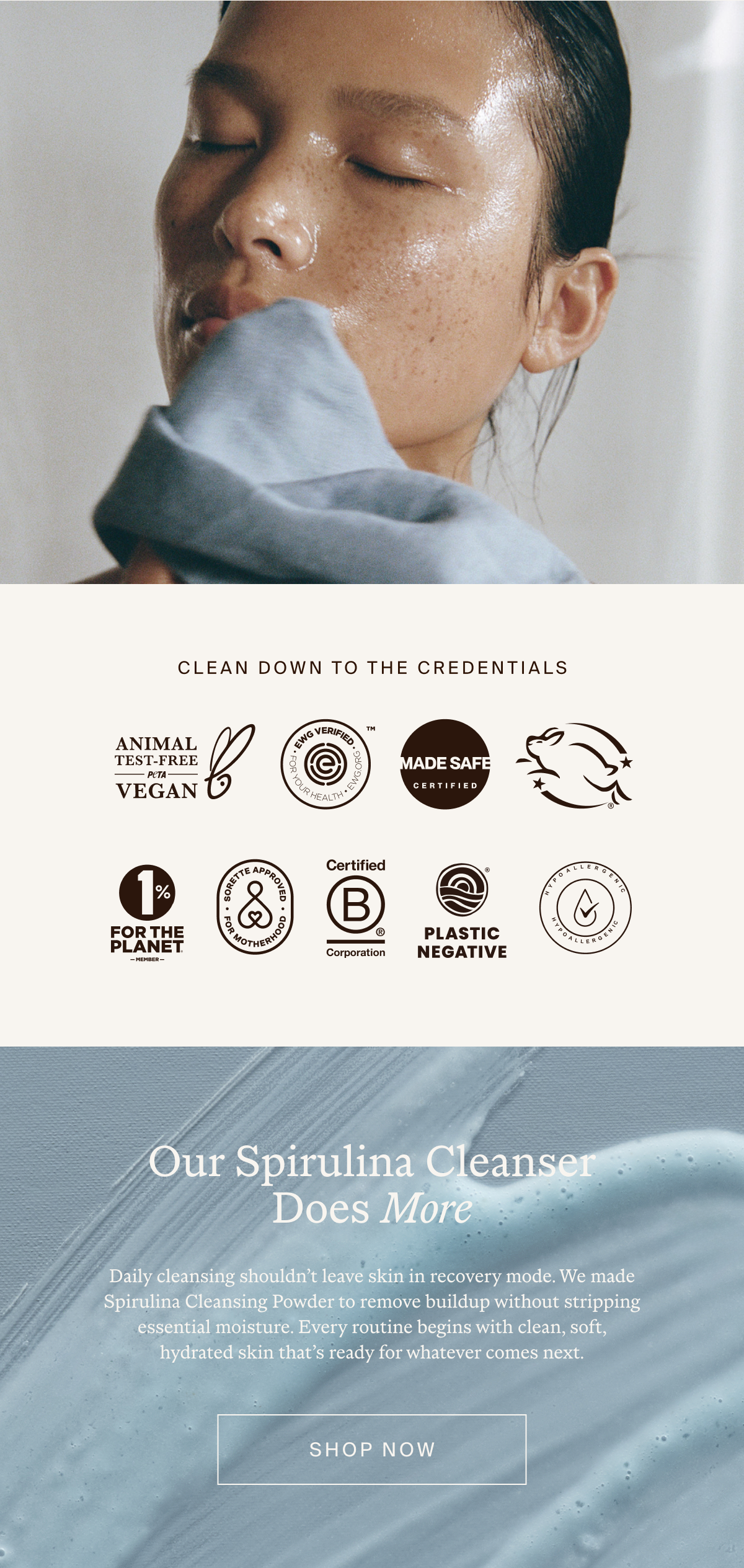 Spirulina Cleansing Powder