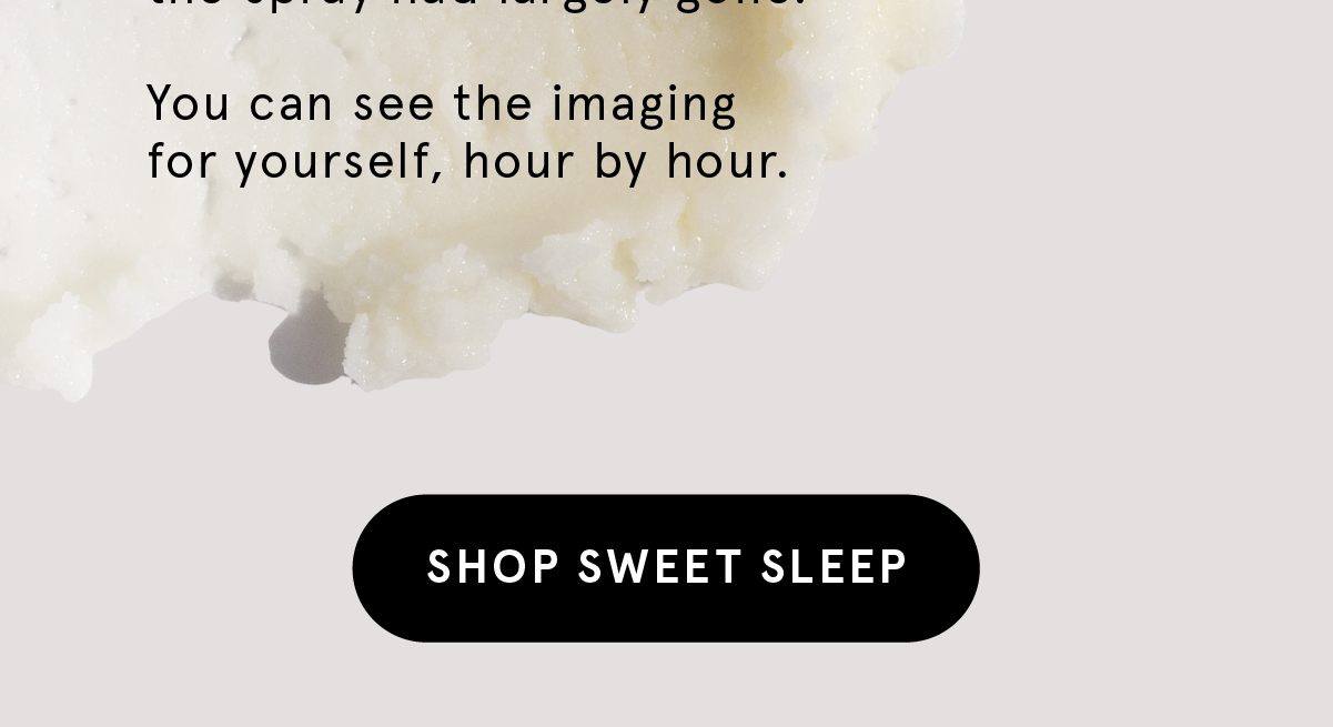 You can see the imaging for yourself, hour by hour. Shop Sweet Sleep. You can see the imaging for yourself, hour by hour. Shop Sweet Sleep.