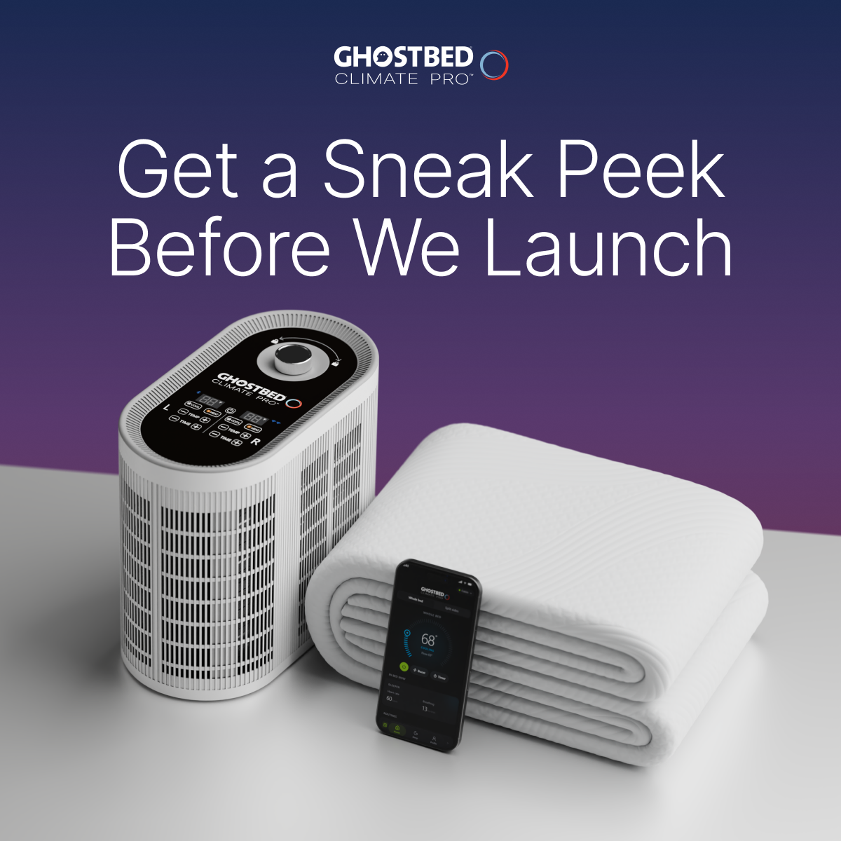 Get a Sneak Peek Before We Launch — the Climate Pro™ Control Hub, cover and app