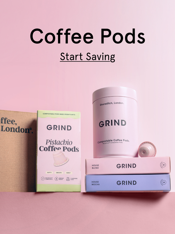 Get 40% off your first order of coffee pods now!