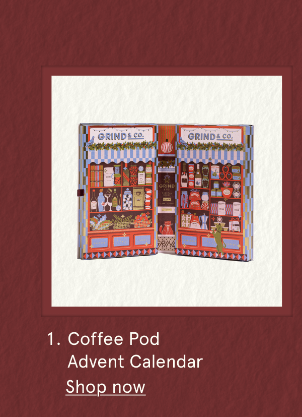 Shop Grind Coffee Pod Calendar Now!