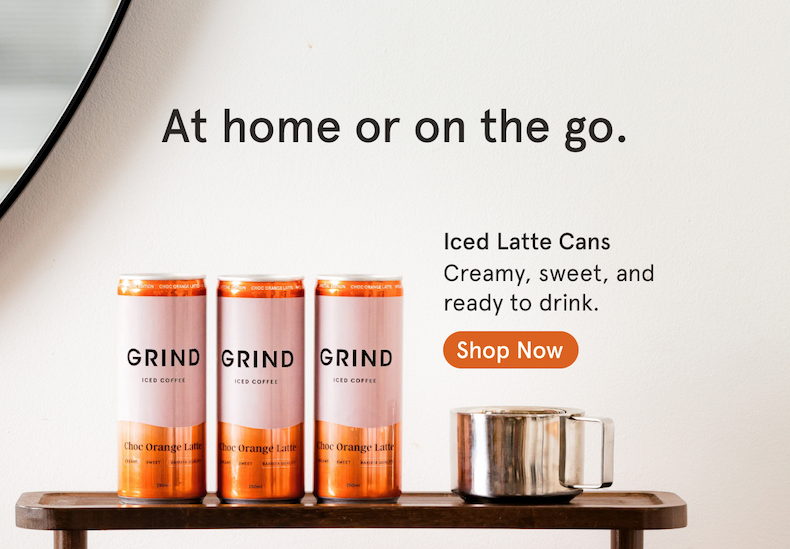 Shop our new Chocolate Orange Iced Coffee Cans!