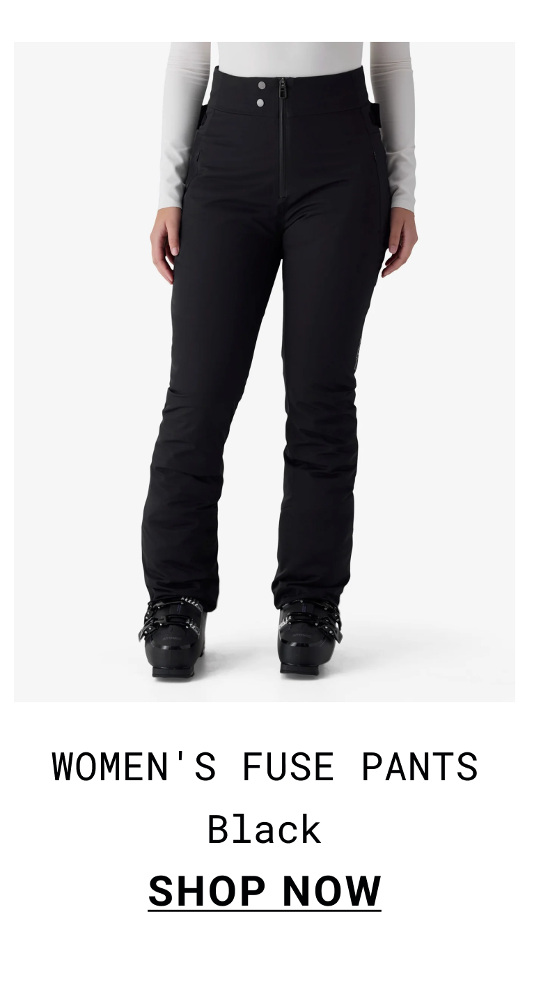 Women's Fuse Pants Black