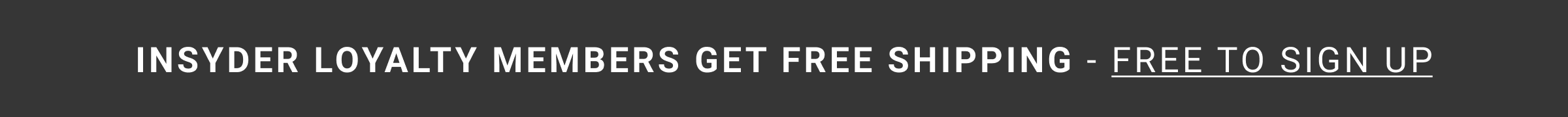 INSYDER LOYALTY IS HERE - JOIN FREE AND START EARNING