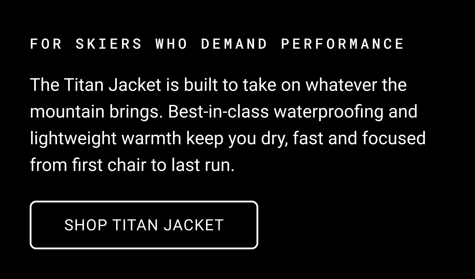 SHOP TITAN JACKET