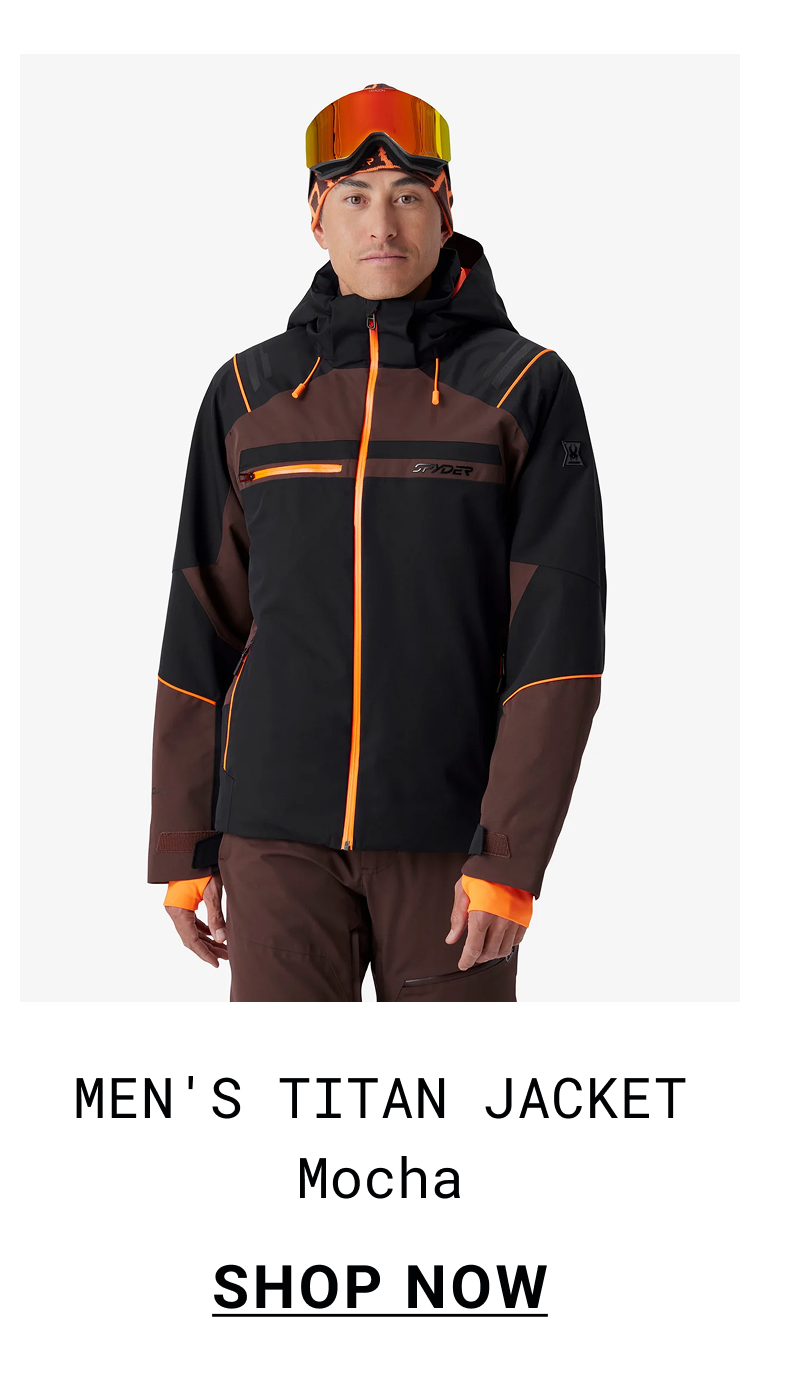 MEN'S TITAN JACKET Mocha