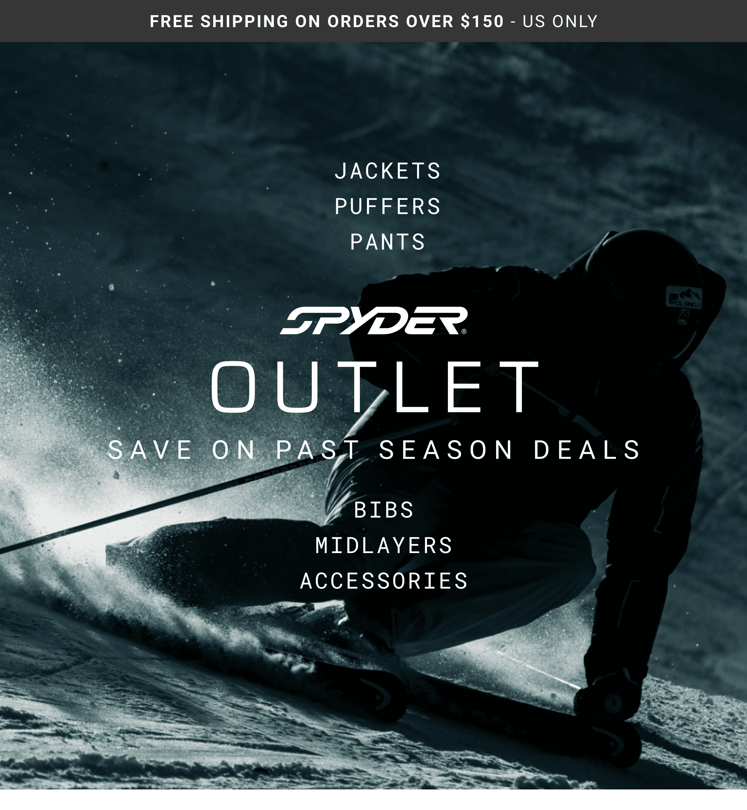 Spyder OUTLET: Save on past season deals
