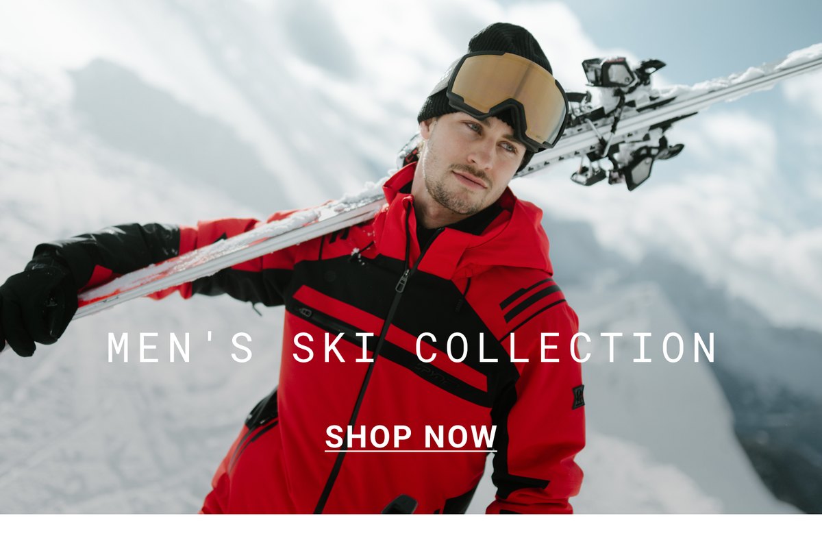 Men's ski collection. Shop now