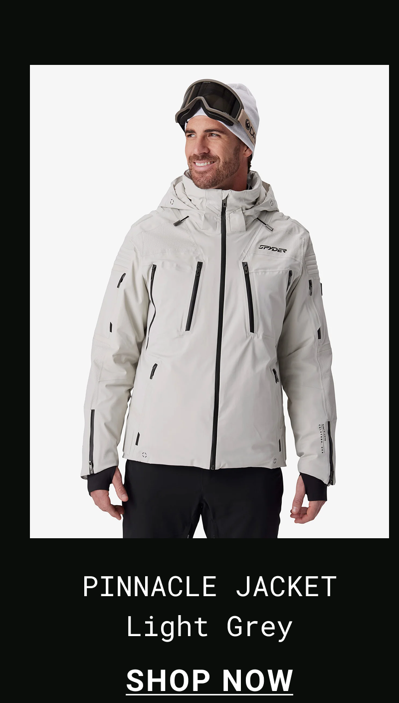 PINNACLE JACKET LIGHT GREY
