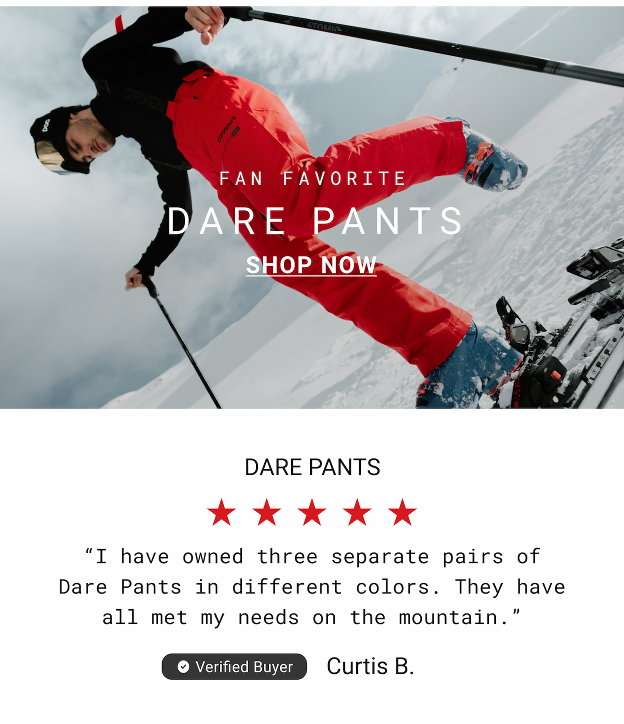 DARE PANTS - fan Favorite