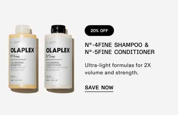 No.4FIne Shampoo + No.5Fine Conditioner | Save Now
