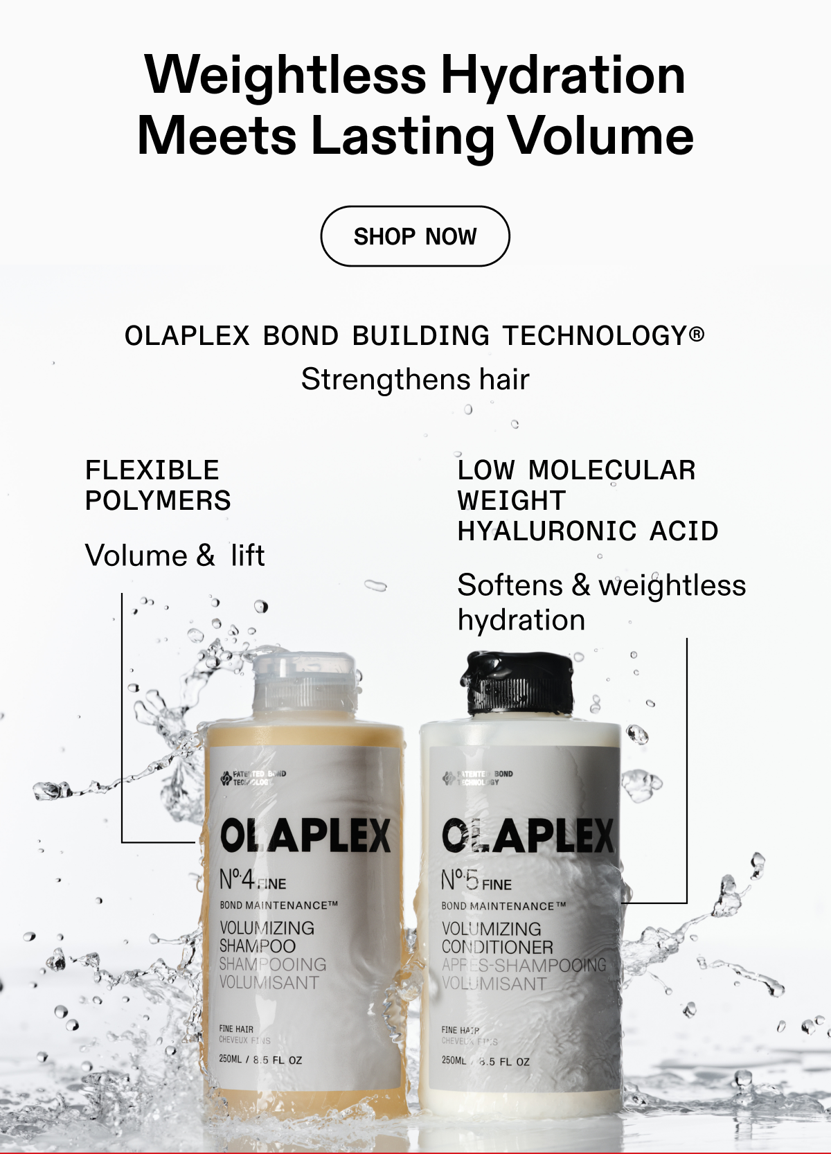 Weightless Hydration Meets Last Volume | Shop Now