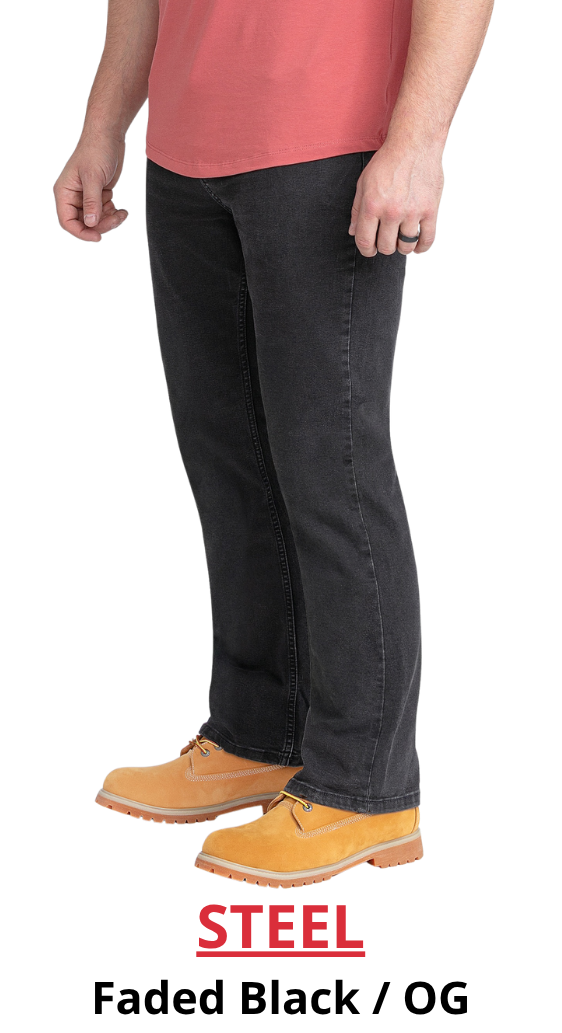 Steel - Faded Black / OG Stretch