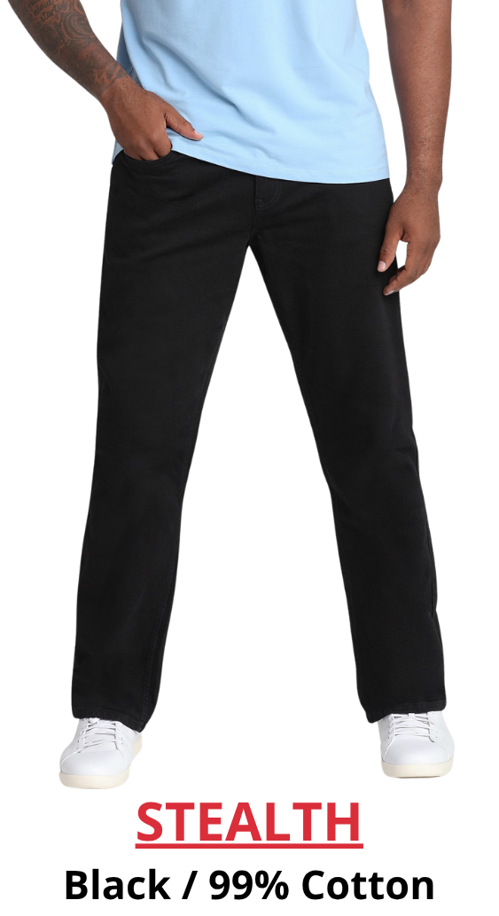 Stealth - Black / 99% Cotton