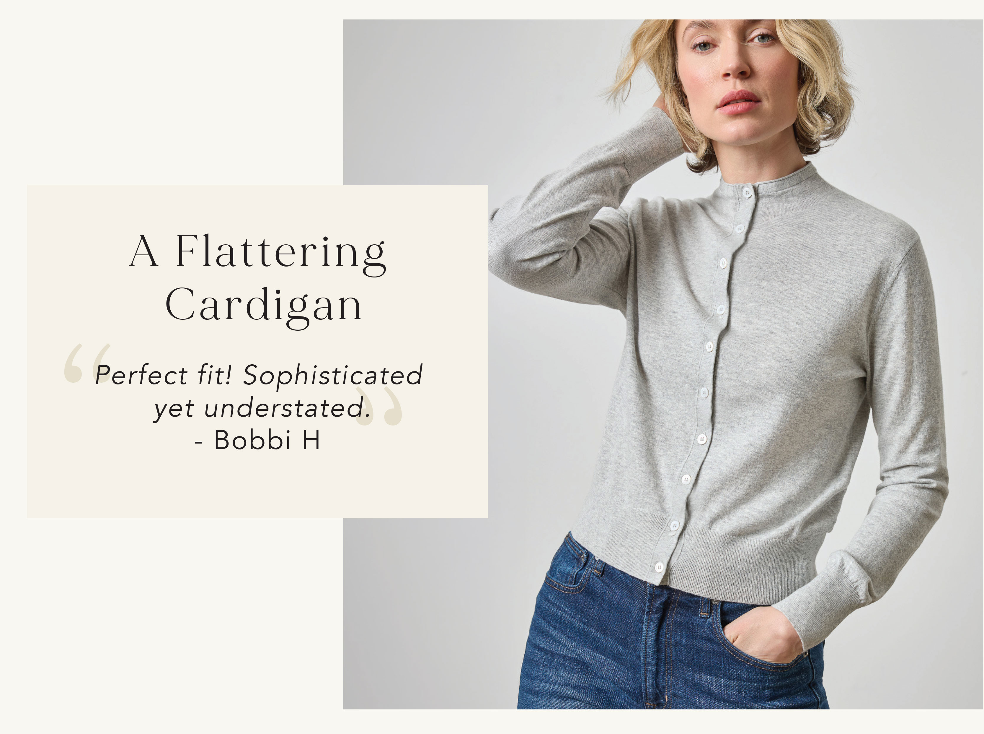 Shop the Funnel Neck Cardigan