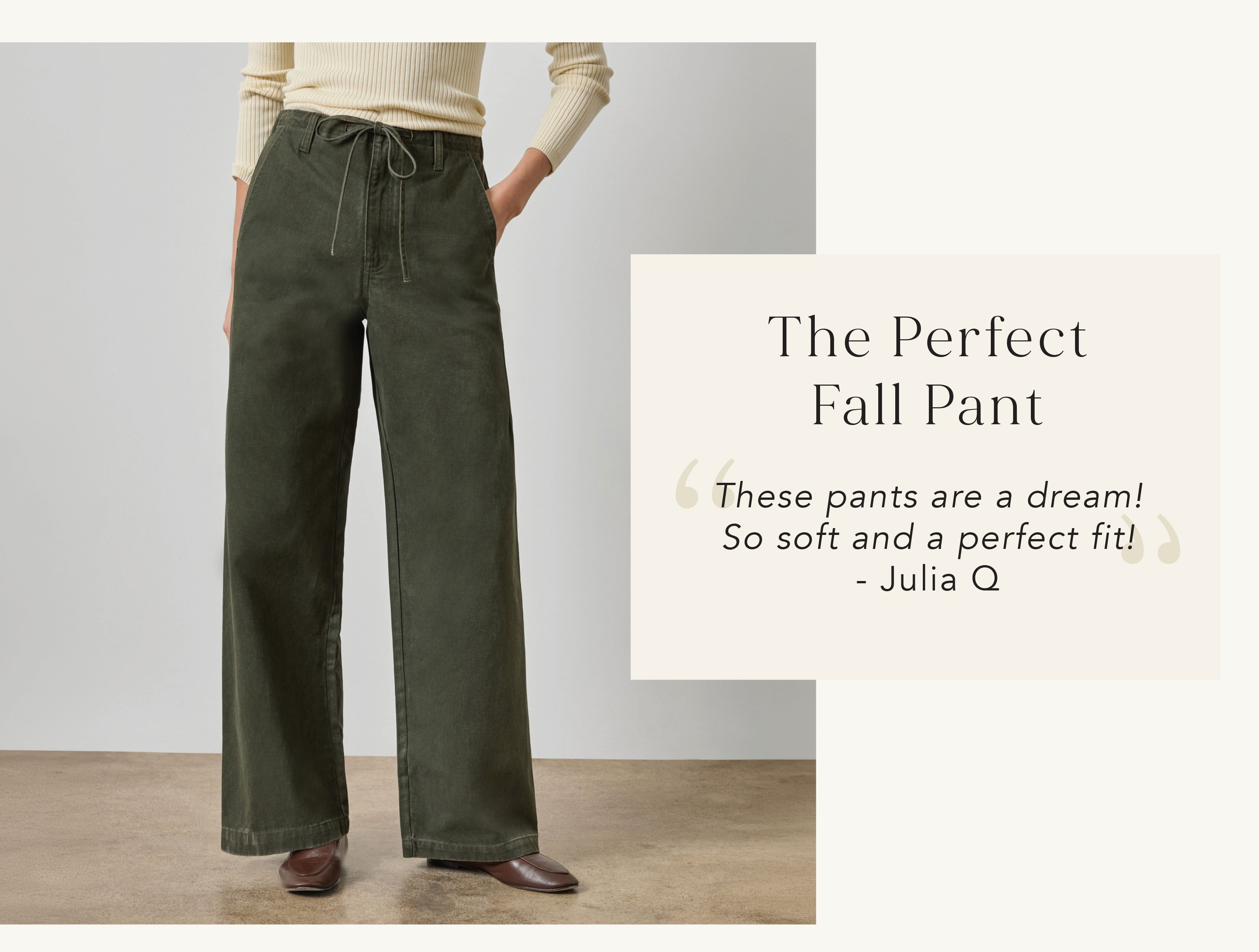 Shop the Washed Twill Pant