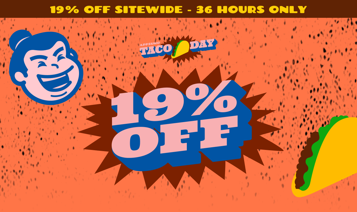 Taco Day Plus Extended Access 19% off sitewide 24 hours only