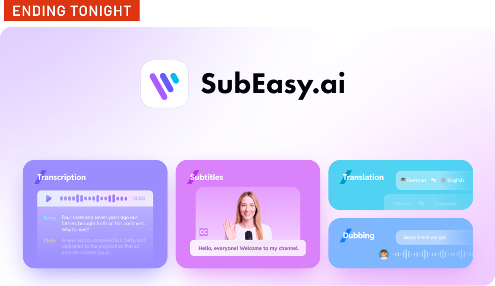 Shop SubEasy.ai - ending tonight