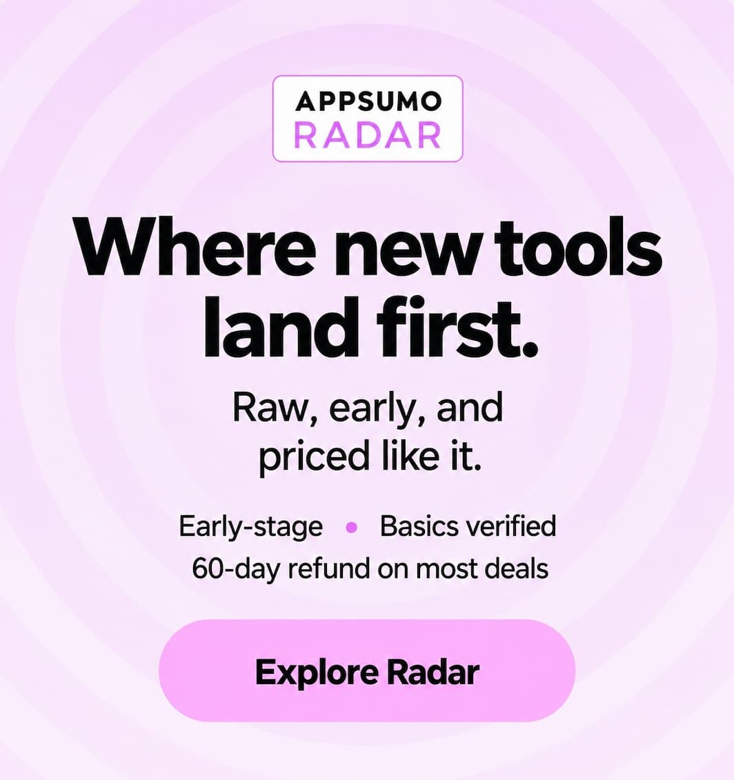 Where new tools land first. Raw, early, and priced like it. Explore Radar