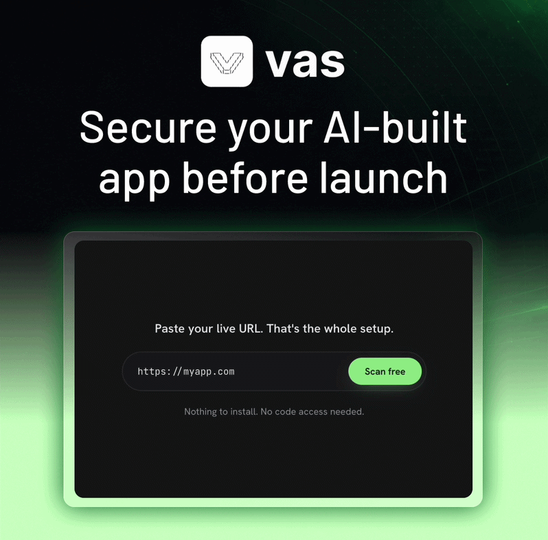 Vibe App Scanner: Secure your AI-built app before launch