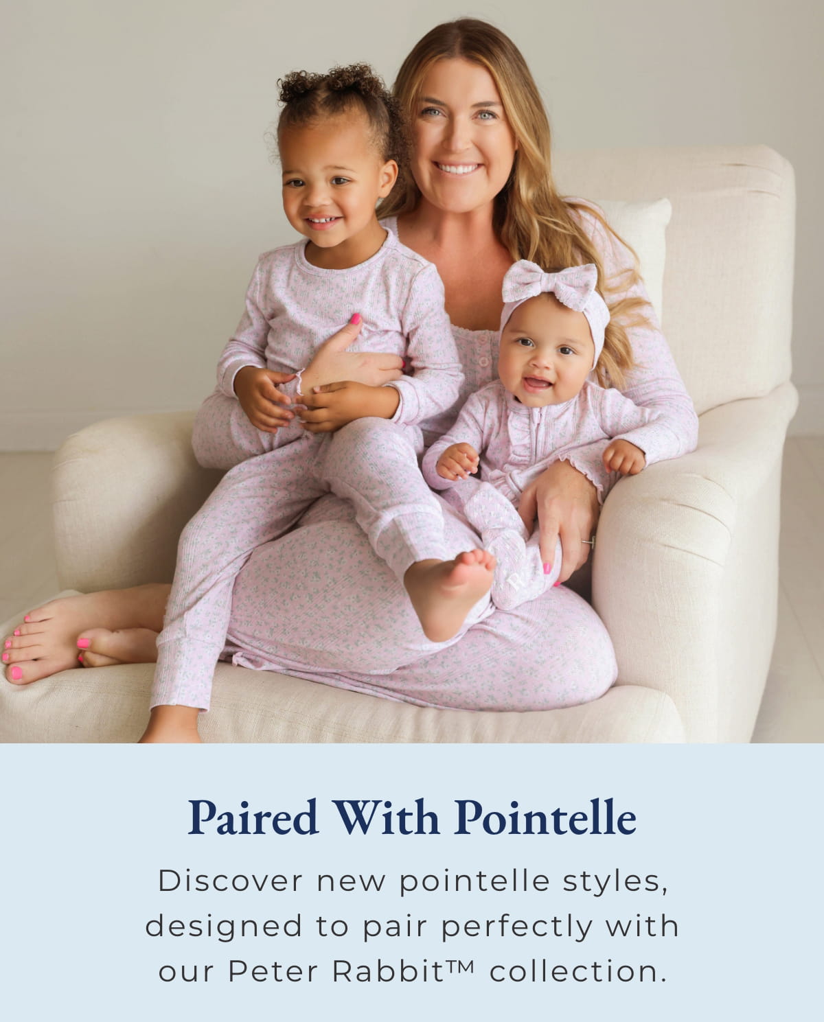 Paired with Pointelle: Discover new pointelle styles, designed to pair perfectly with our Peter Rabbit collection.