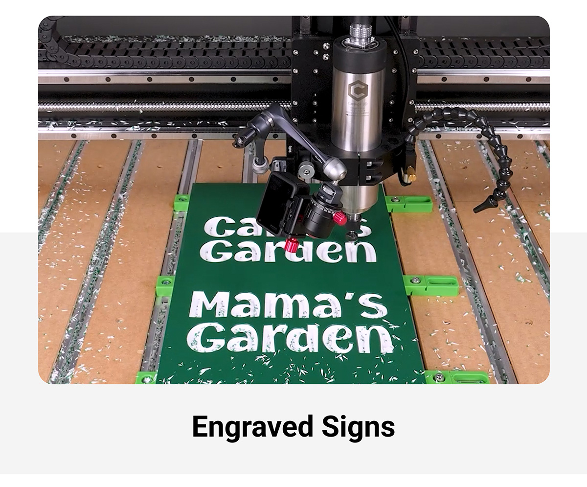 Engraved signs