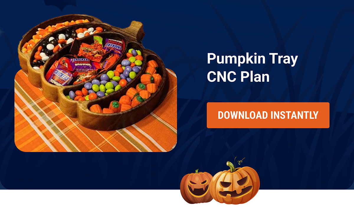 Pumpkin Tray CNC Plan