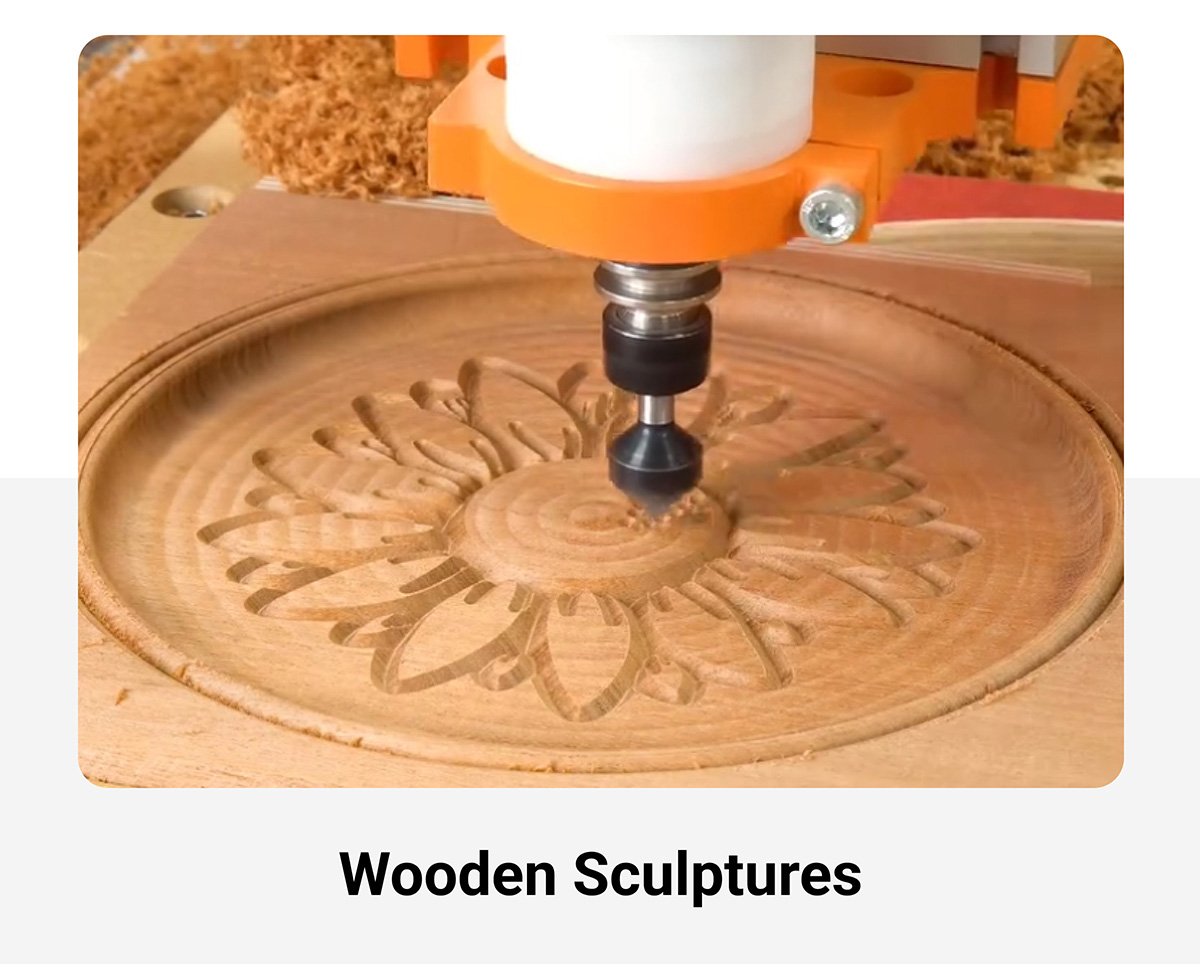 Wooden sculptures
