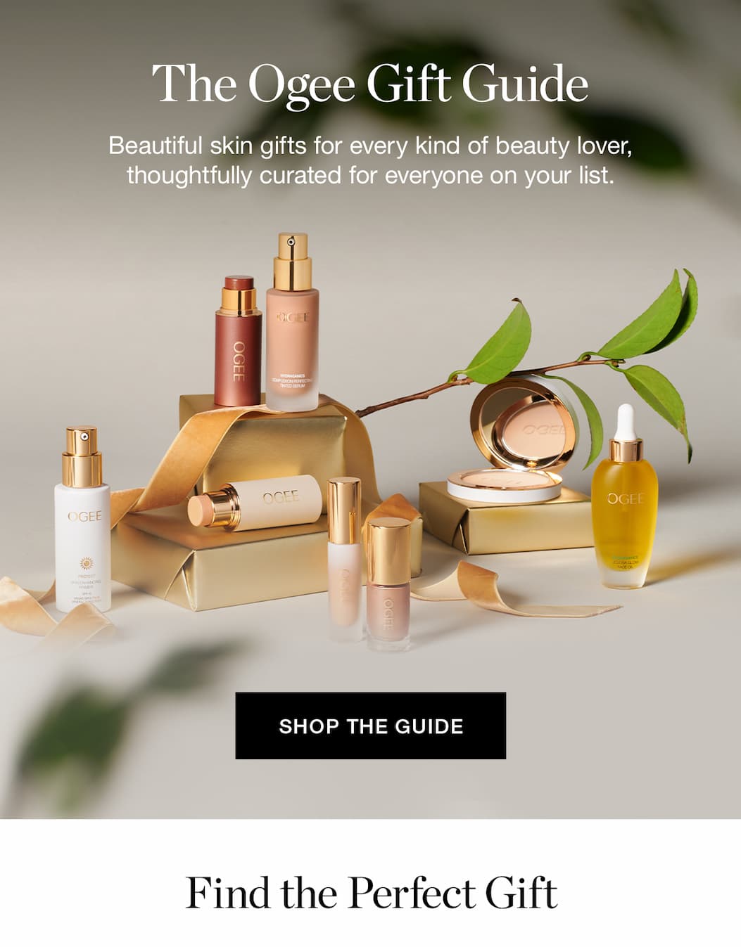The Ogee Gift Guide | Beautiful skin gifts for every kind of beauty lover, thoughtfully curated for everyone on your list.