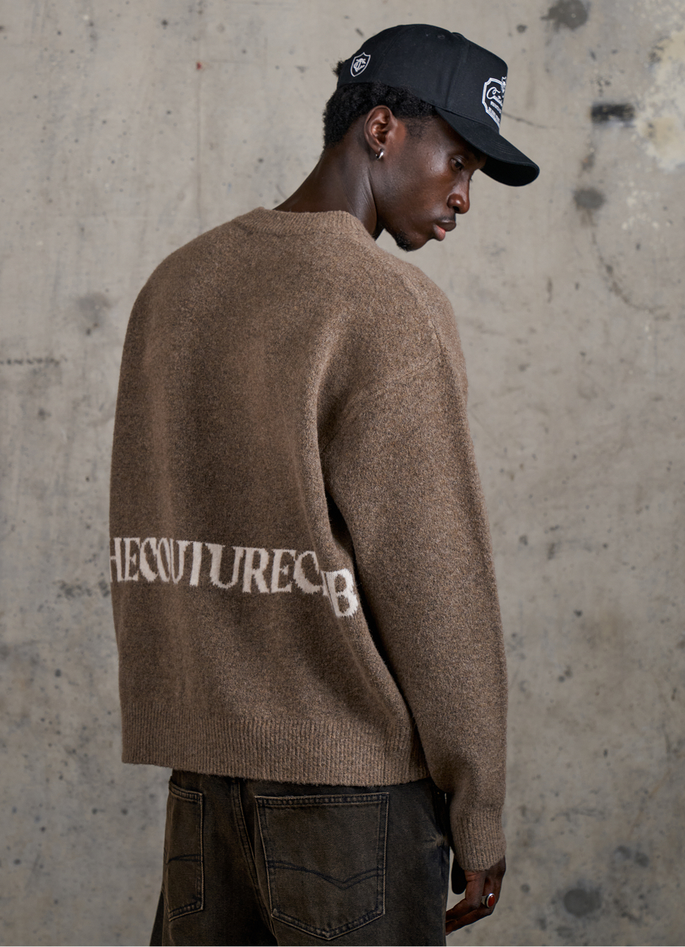 COPYRIGHT BRUSHED KNIT JUMPER