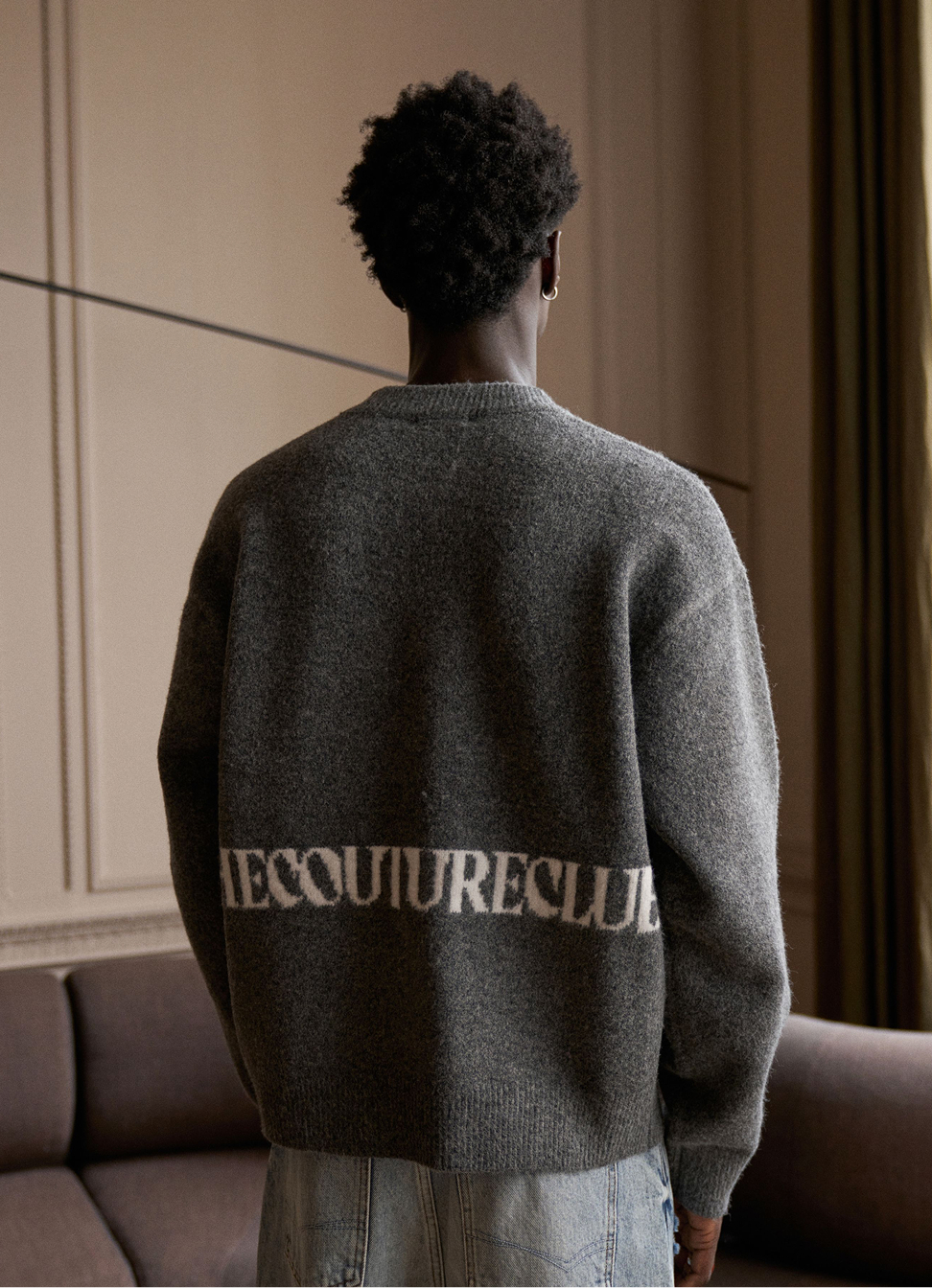 COPYRIGHT BRUSHED KNIT JUMPER