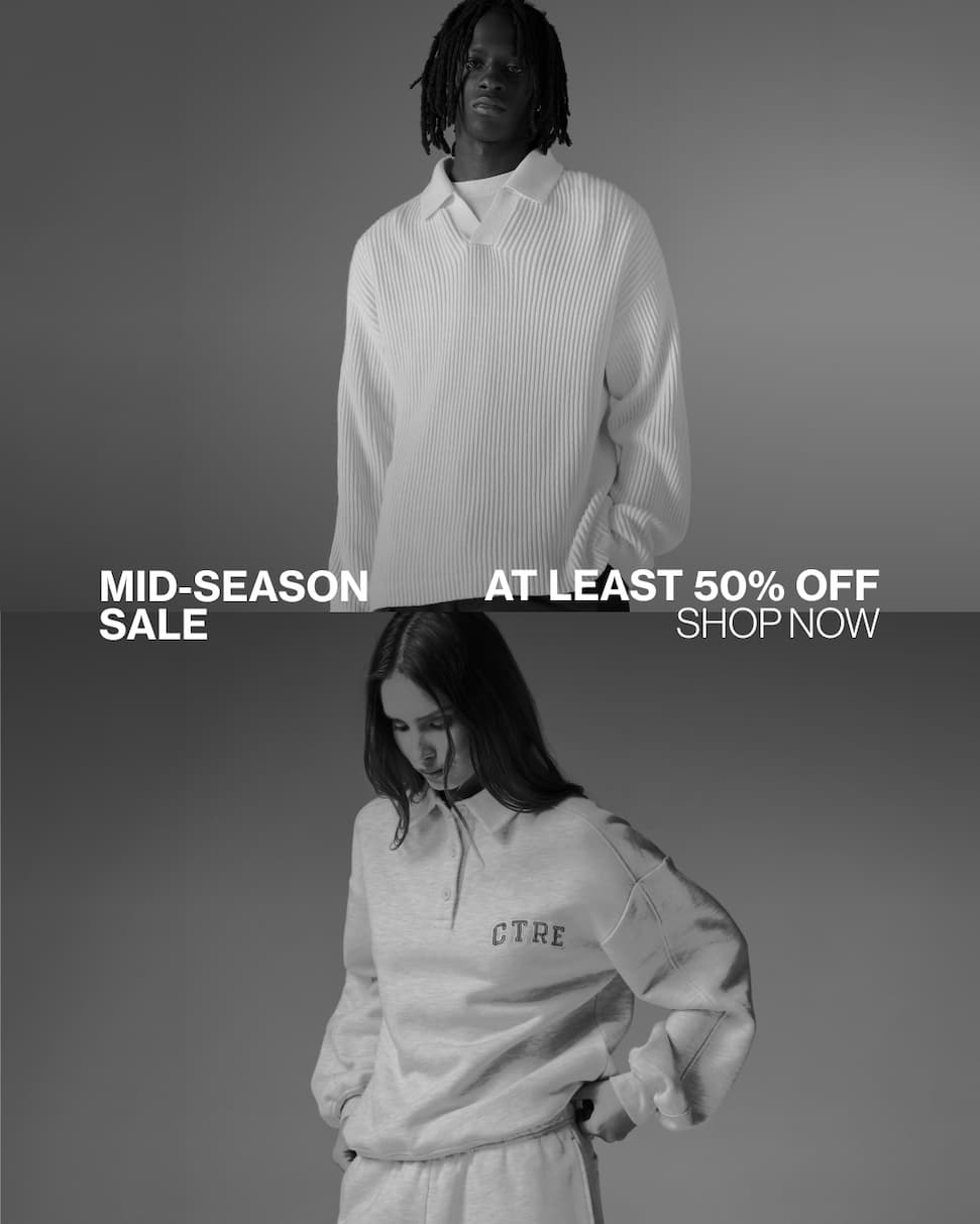 Mid-Season Sale – at least 50% off menswear and womenswear. Shop now