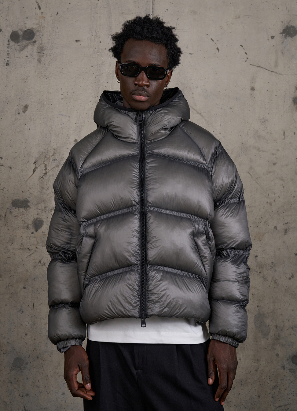 TRANSLUCENT PUFFER COAT