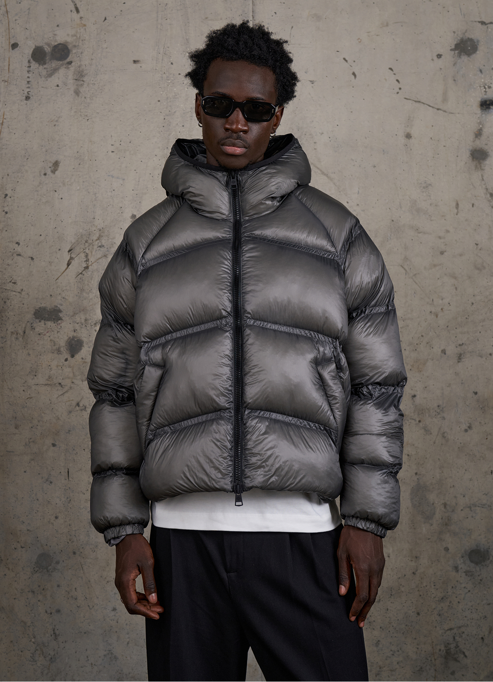 TRANSLUCENT PUFFER COAT
