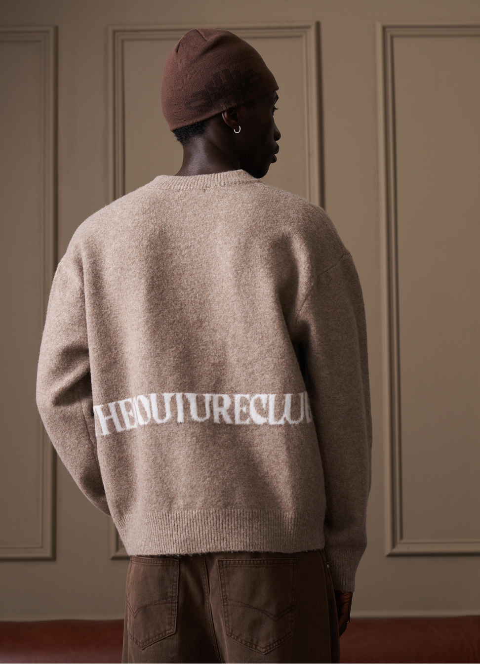 COPYRIGHT BRUSHED KNIT JUMPER