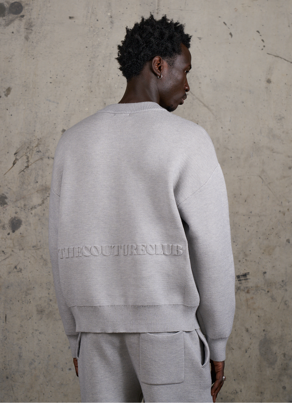 COMPACT KNIT COPYRIGHT CREW