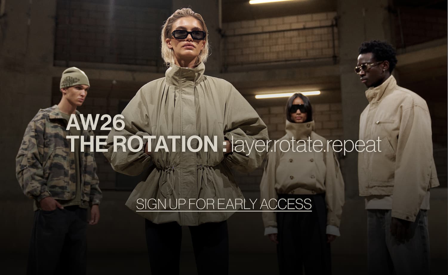 SIGN UP FOR EARLY ACCESS